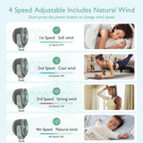 USB Rechargeable Handheld Cooling Fan for Travel
