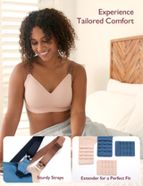Stylish - V Jelly Strip Lift Busty Nursing Bra