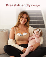 M5 Smart Massager Bundle: Double M5 Smart Wearable Breast Pump and One Breast Massager