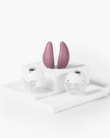 M5 Heat Massager Bundle: Double M5 Wearable Breast Pump and Double Breast Massager