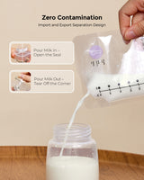 Nutri Smart Baby Bottle Warmer and 120 Count Breastmilk Storage Bags