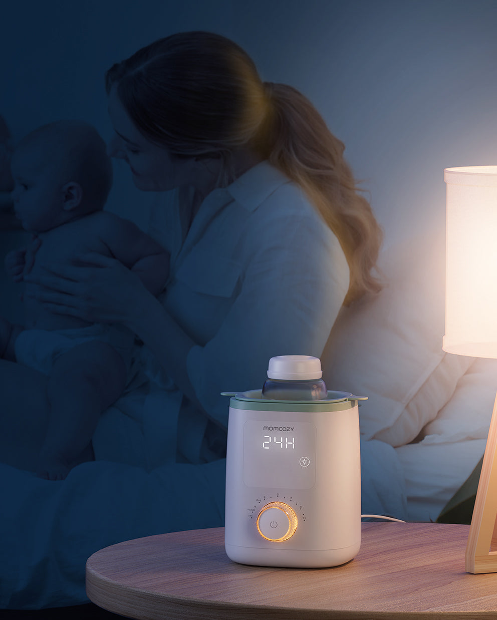 Feeding & Clean Bundle – Nutri Bottle Warmer and Bottle Brush Set