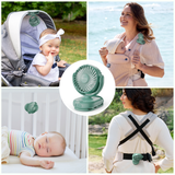 Momcozy Clip-On 4-Speed Stroller Fan