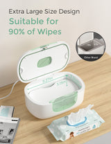 New Large Capacity Baby Wipe Warmer Compatible with 60-80pcs