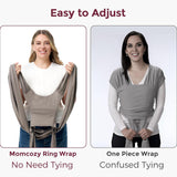 Easy to Wear Hands Free - Baby Wrap Carrier