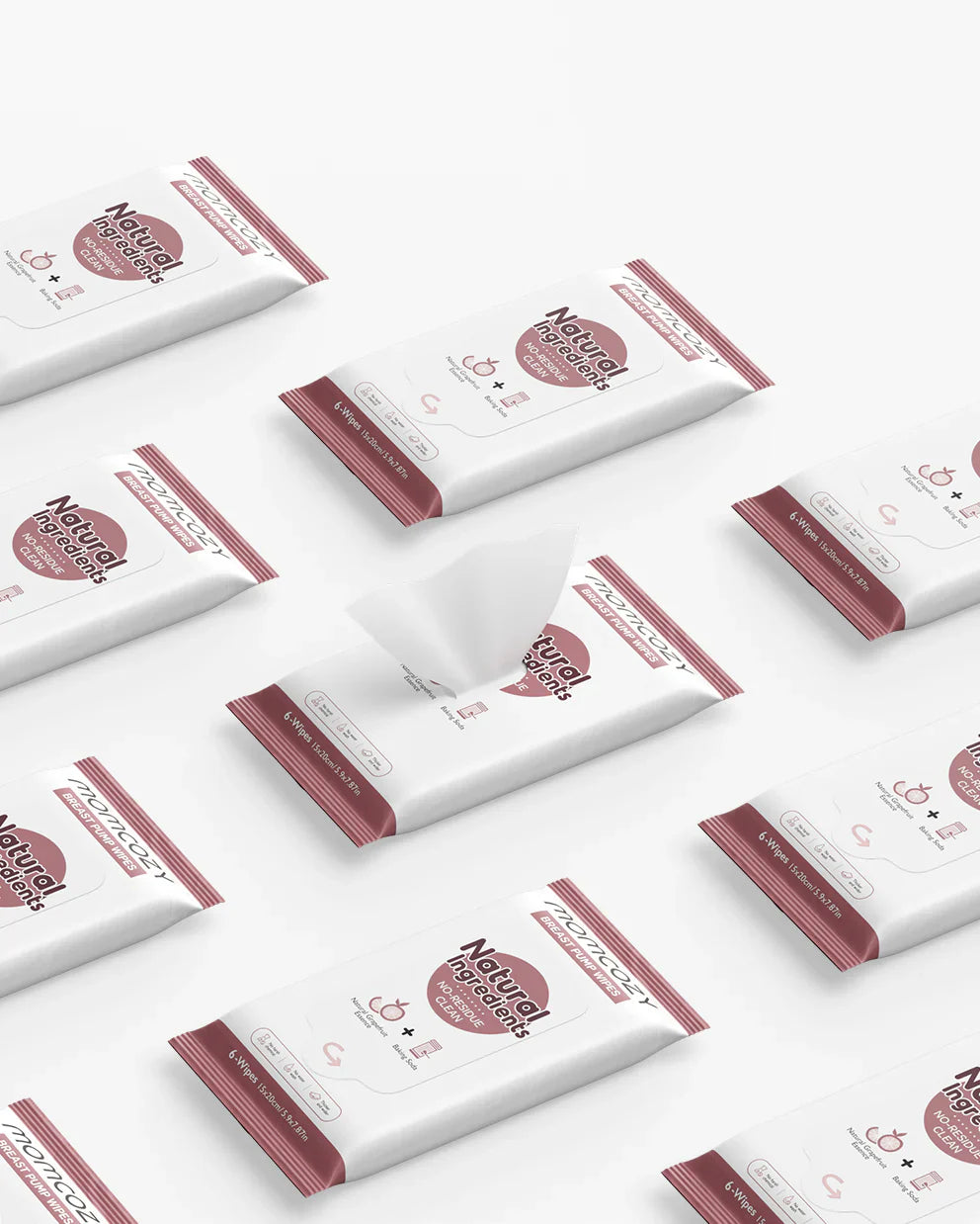Natural Breast Pump Wipes - Safe & Convenient
