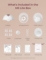 All-in-one M5 Lite Wearable Breast Pump