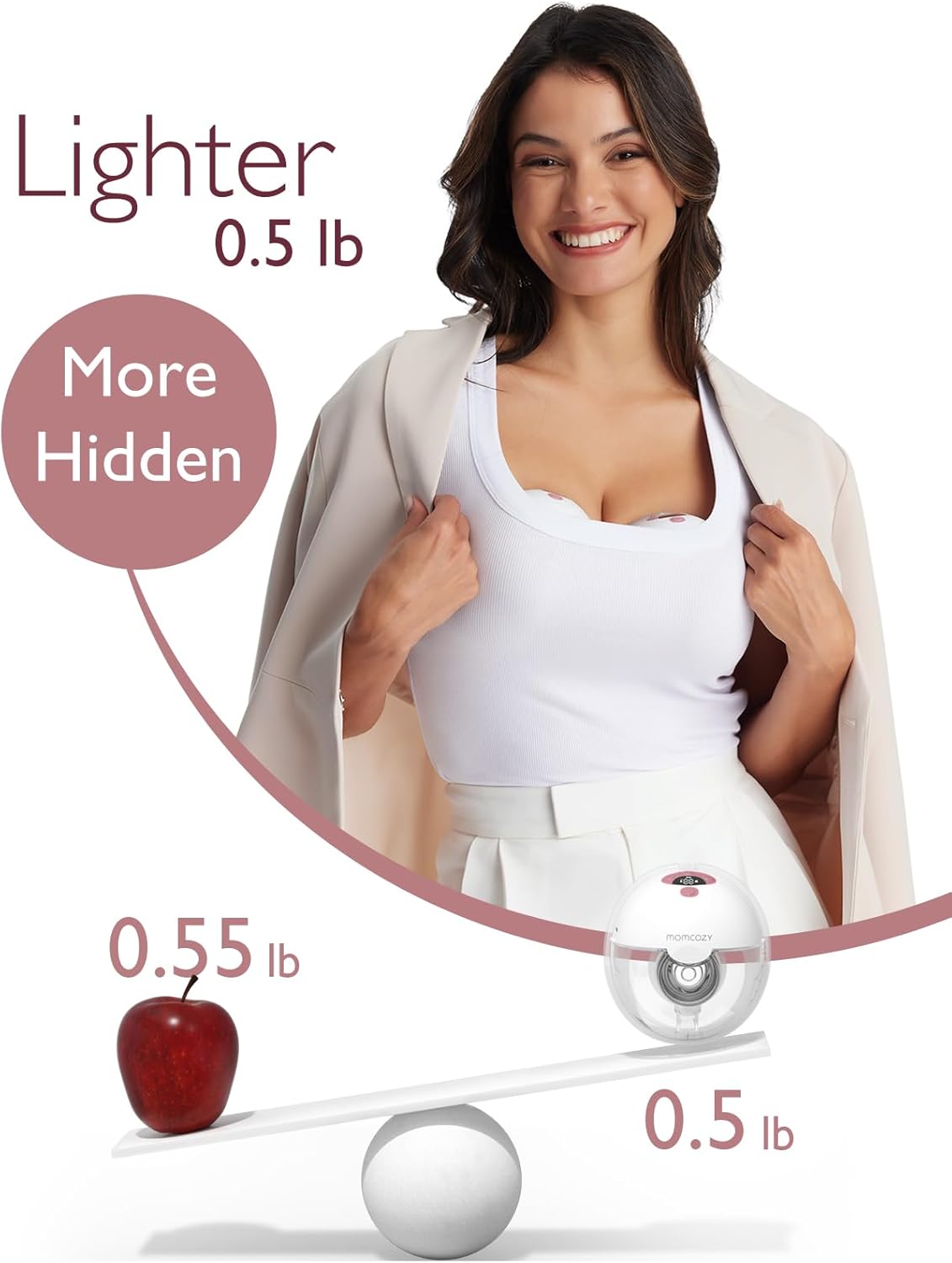 All-in-one M5 Lite Wearable Breast Pump