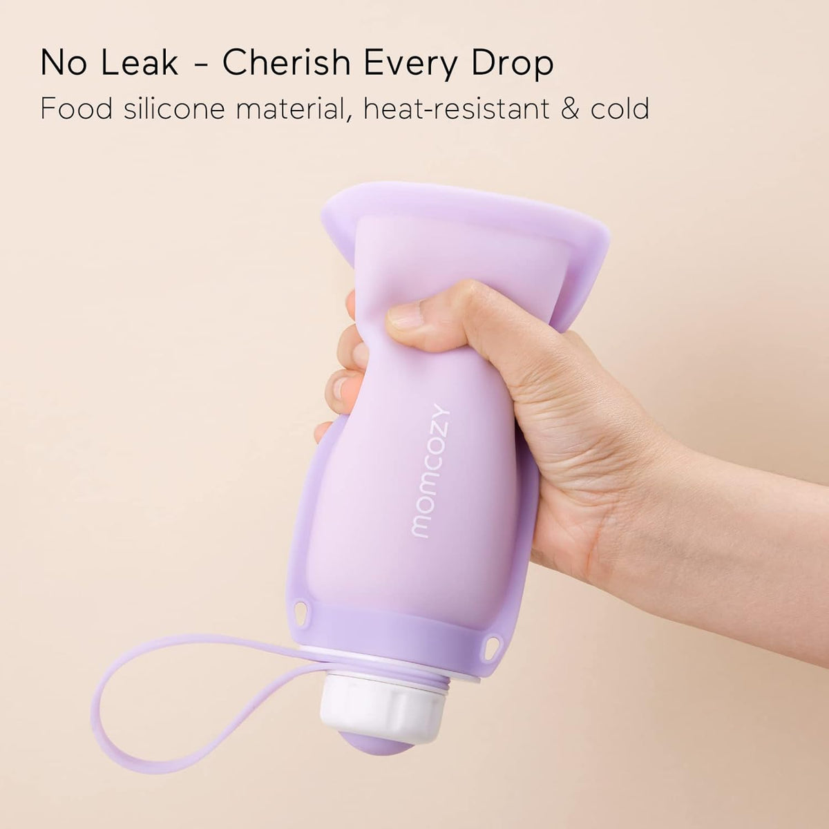 Reusable Silicone Breastmilk Bags for Breastfeeding