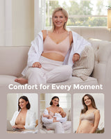 Ultra Soft Seamless Nursing Bra YN21 - Designed for M5 Pump