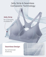 Momcozy CoolFit Nursing Sports Bra - Racerback
