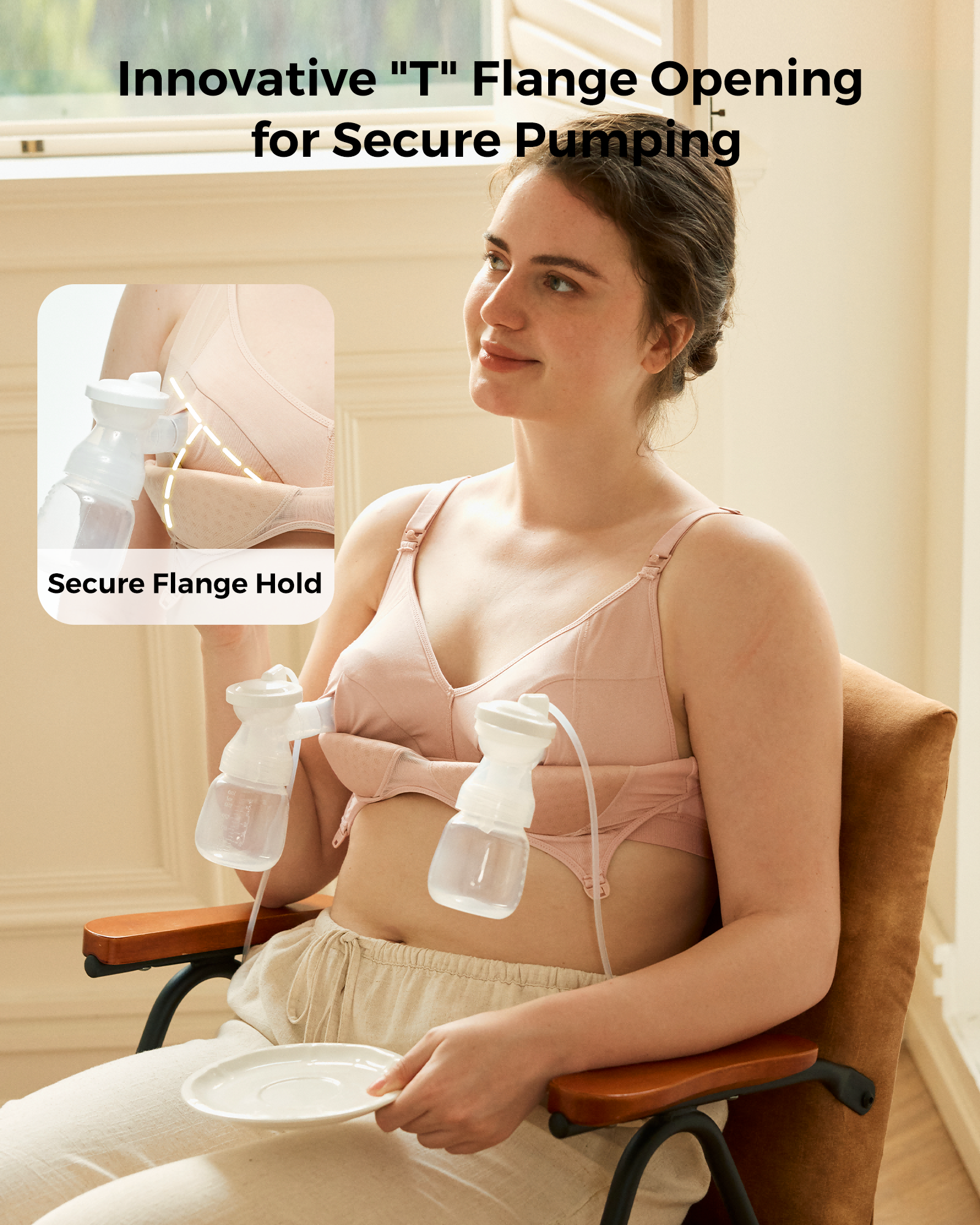 Tencel™ Fabric Seamless Bra