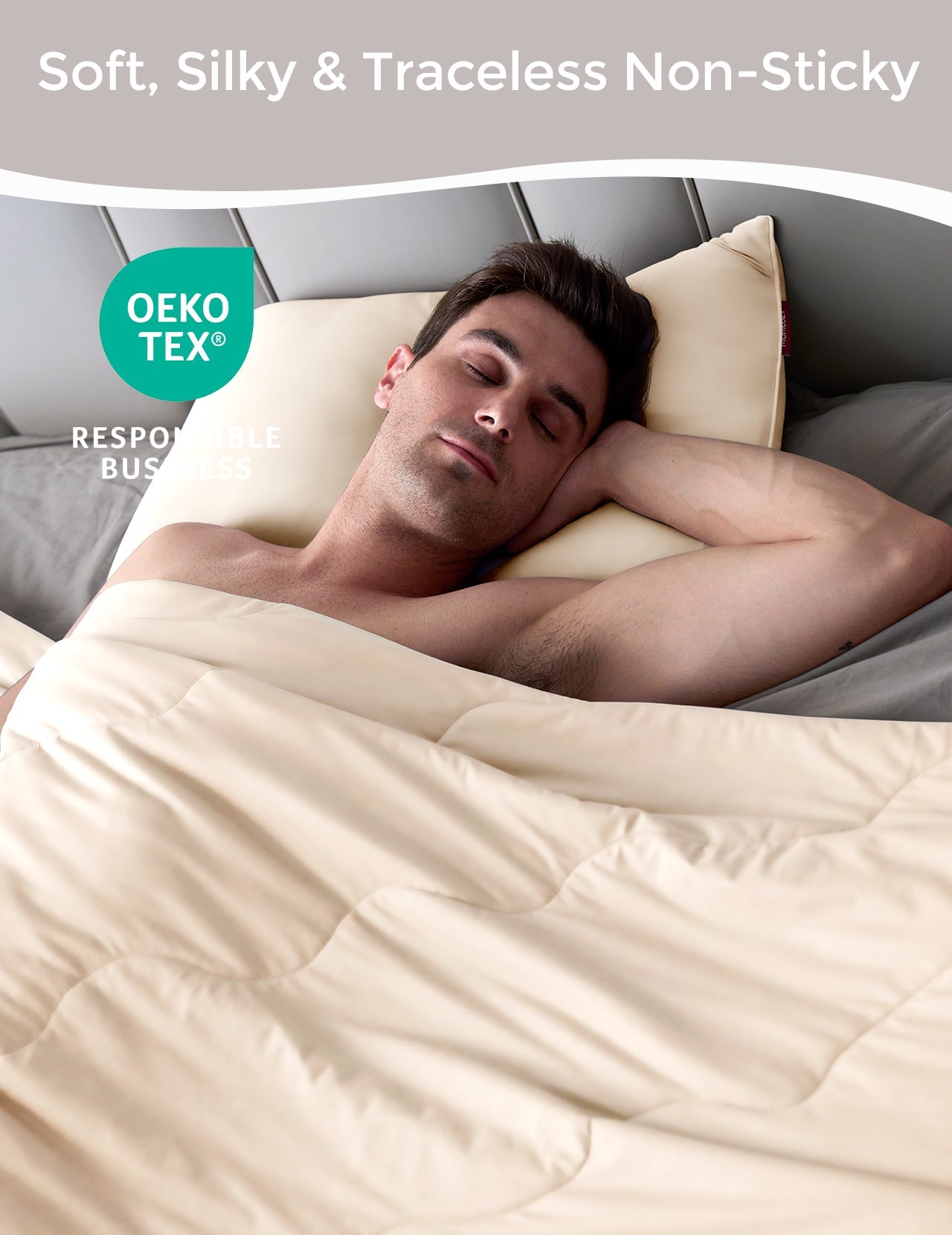 Silky-Soft Cooling Comforter