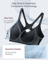 Momcozy CoolFit Nursing Sports Bra - Racerback