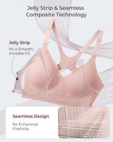 Momcozy CoolFit Nursing Sports Bra - Racerback