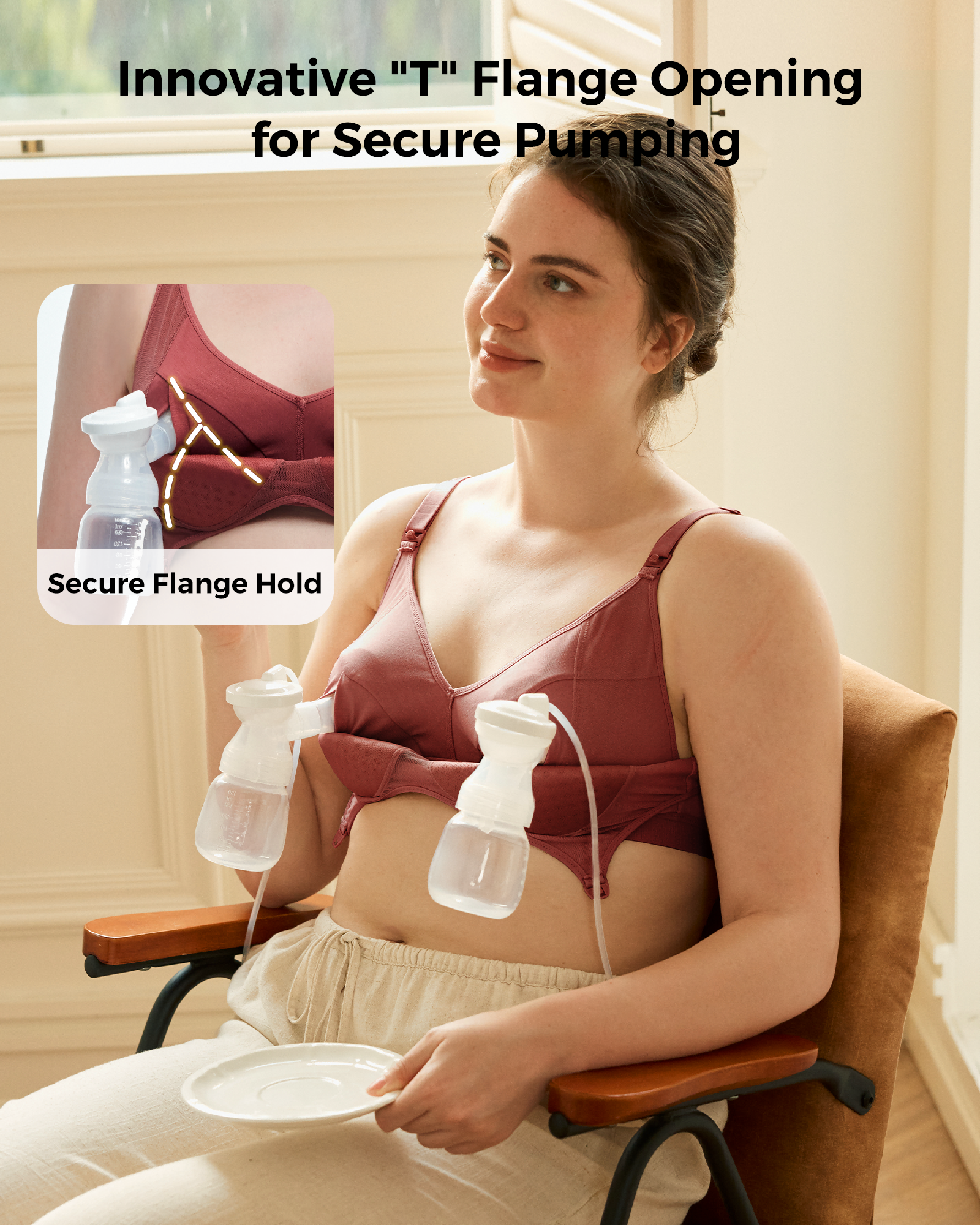 Tencel™ Fabric Seamless Bra