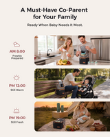 Momcozy Breastmilk Cooler Bag | Insulated Bottle Bag for Pumping & Travel