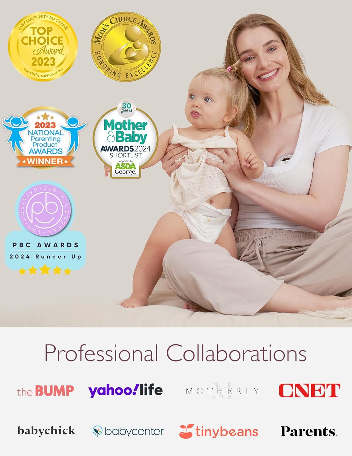 All-in-one M5 Lite Wearable Breast Pump