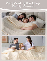 Silky-Soft Cooling Comforter