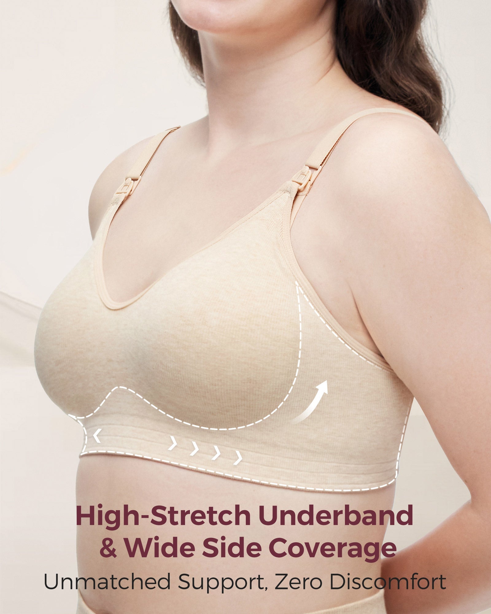V1 Pro Bra Bundle: V1 Pro Breast Pump and US. Cotton Nursing Bra