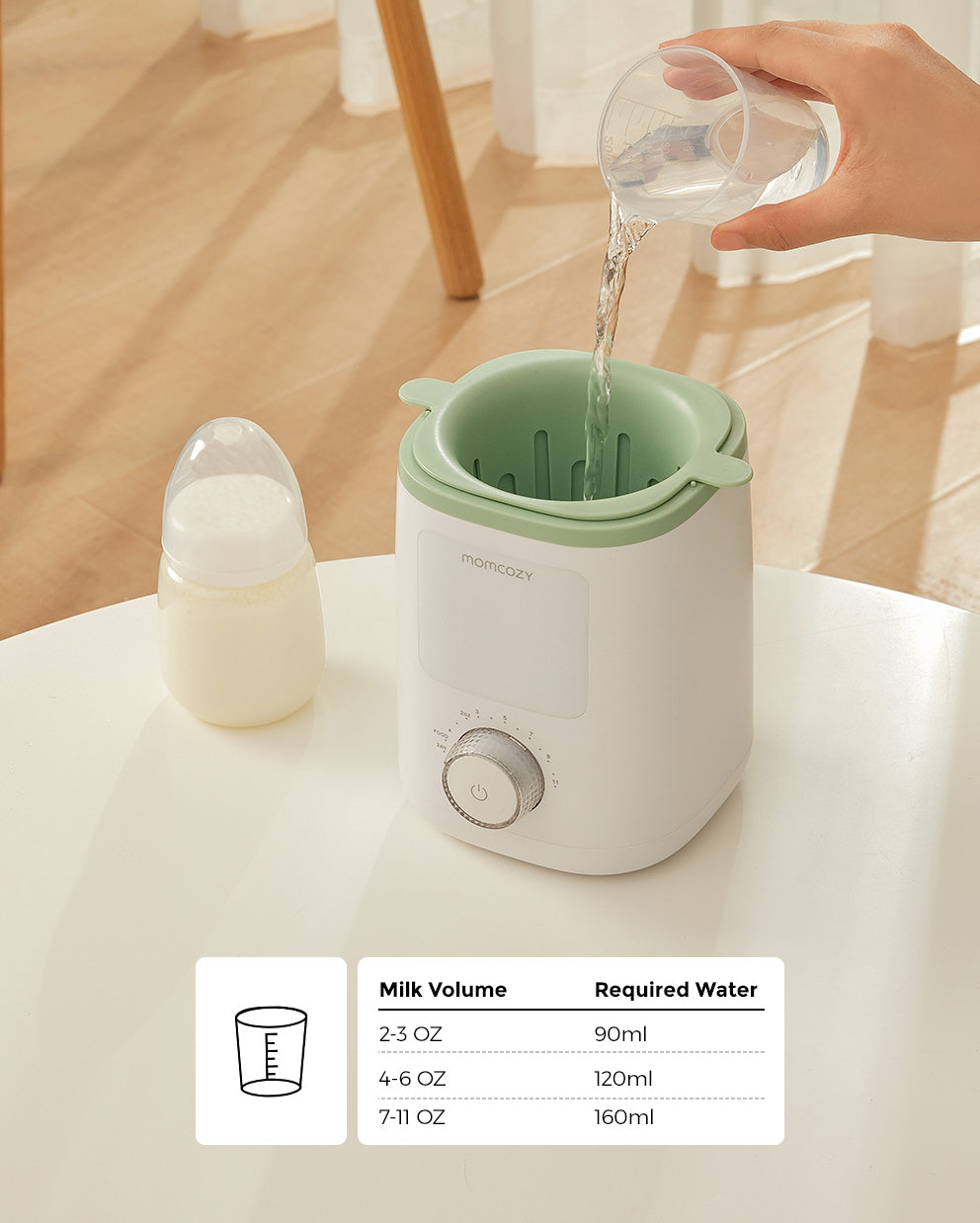 Feeding & Clean Bundle – Nutri Bottle Warmer and Bottle Brush Set