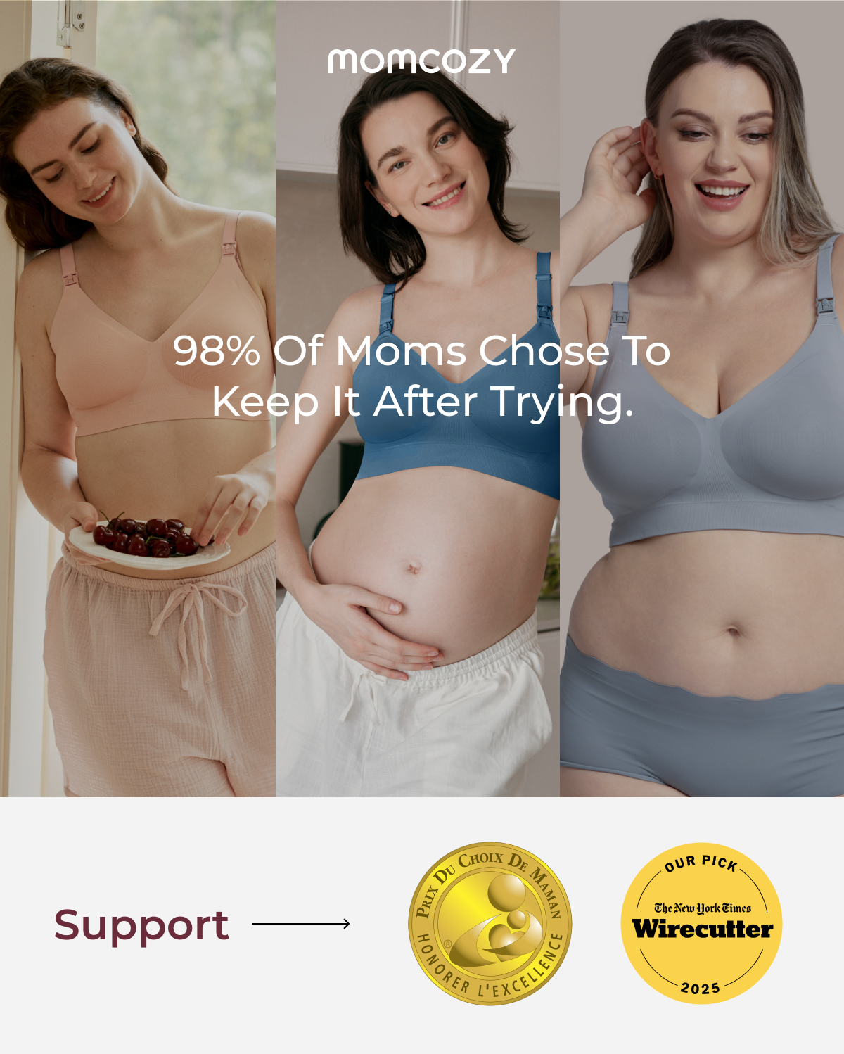 AirFit Bundle: Air 1 Ultra-slim Breast Pump & CoolFit Ultra Stretch Nursing Bra