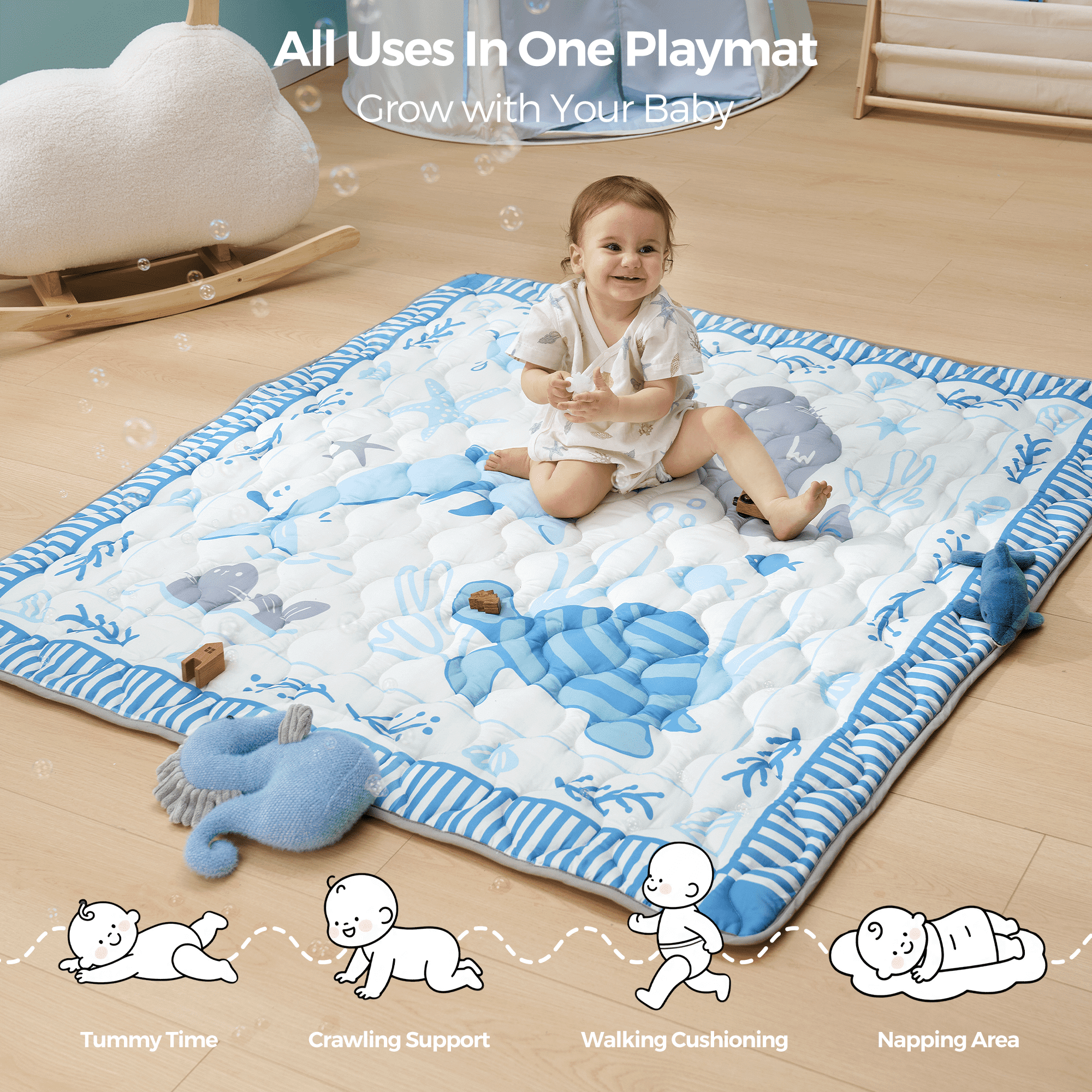 Momcozy Cooling Comfort Baby Portable Playmat