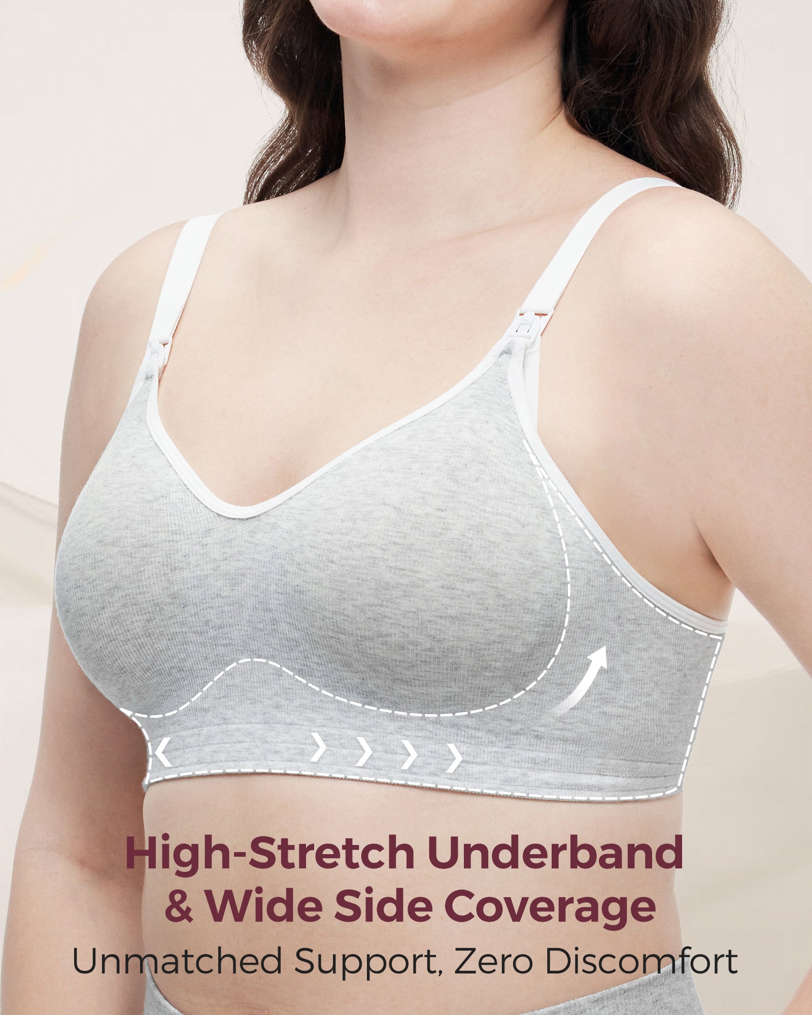 V1 Pro Bra Bundle: V1 Pro Breast Pump and US. Cotton Nursing Bra