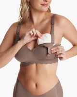 Jelly Strip Seamless Nursing Bra YN46 - Designed for M9 Pump