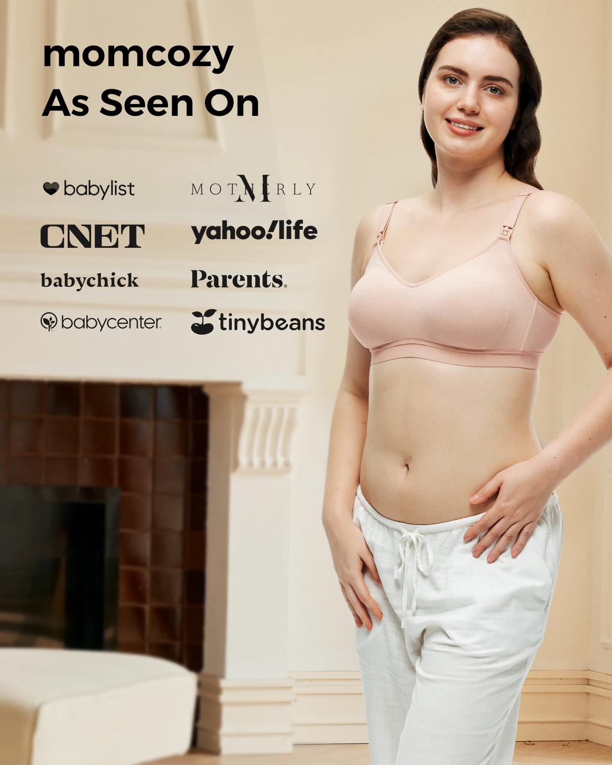 Tencel™ Fabric Seamless Bra