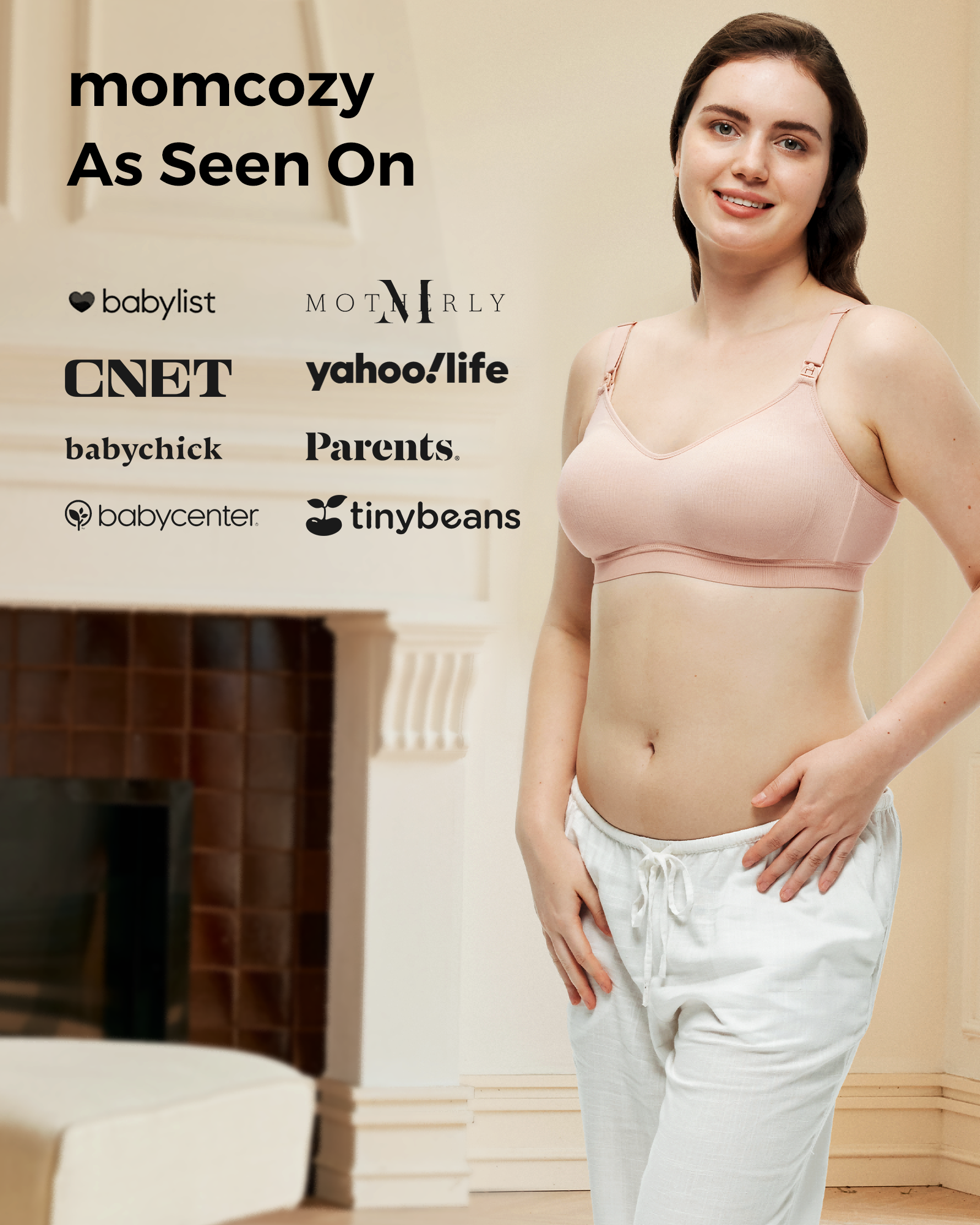 Tencel™ Fabric Seamless Bra
