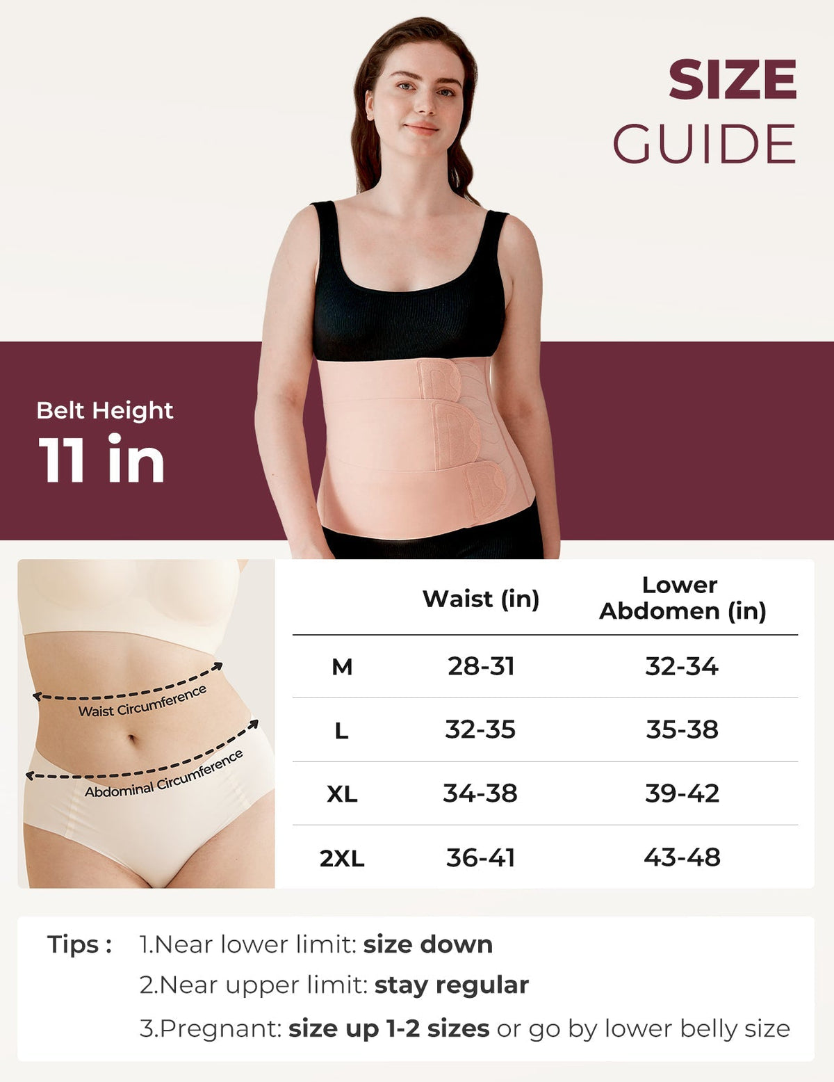 Momcozy Ergowrap™ Postpartum Belly Wrap - Postpartum Belly Band（TEST2.4）