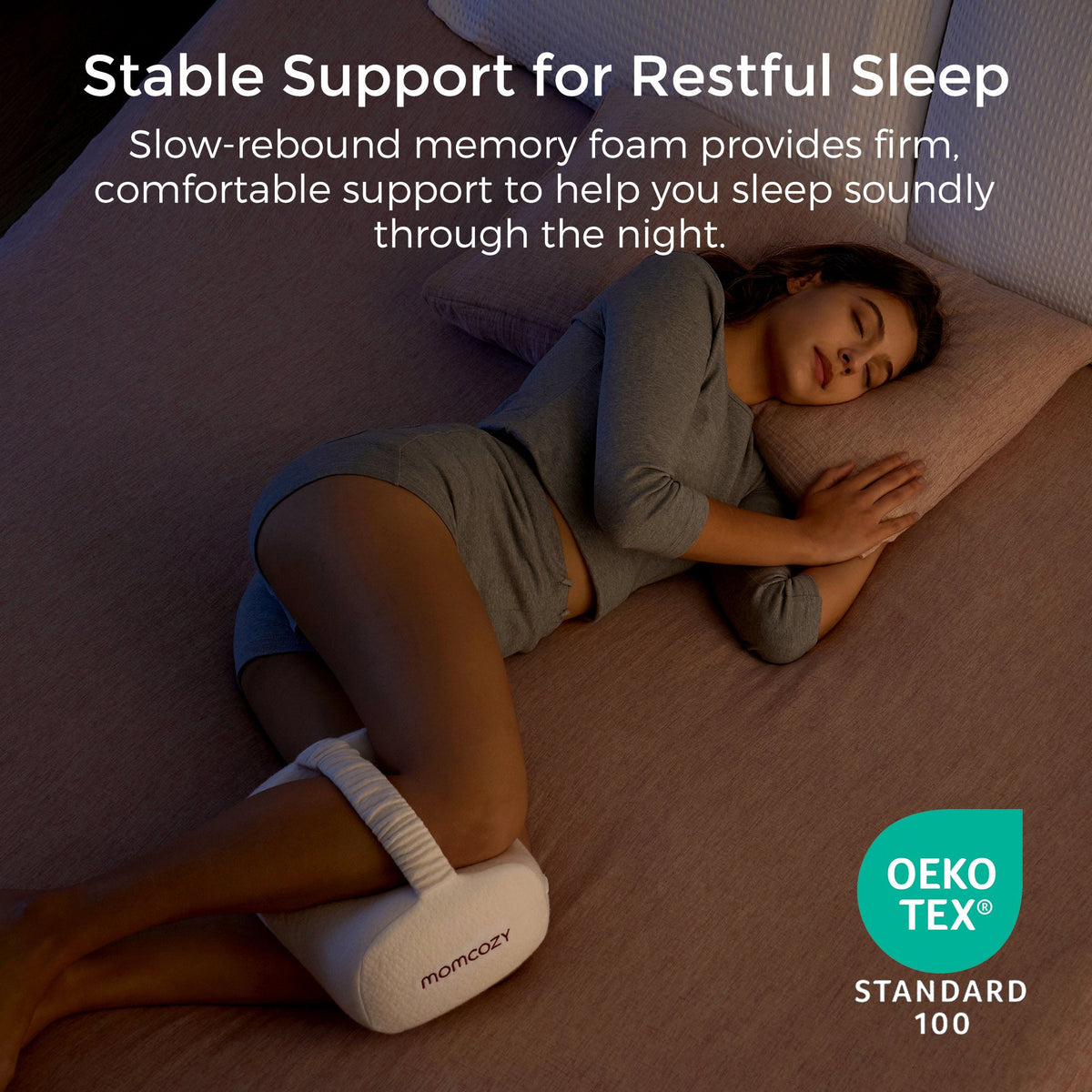 Momcozy Cooling Comfort Knee Pillows