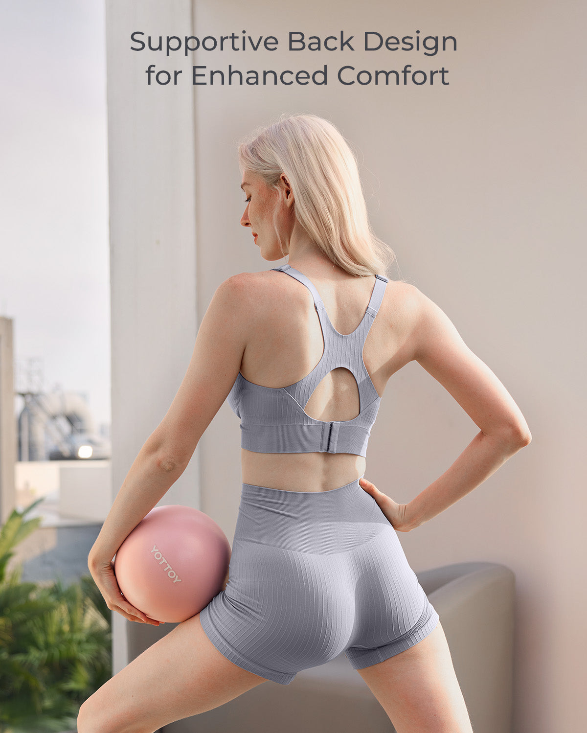 Momcozy CoolFit Nursing Sports Bra - Racerback