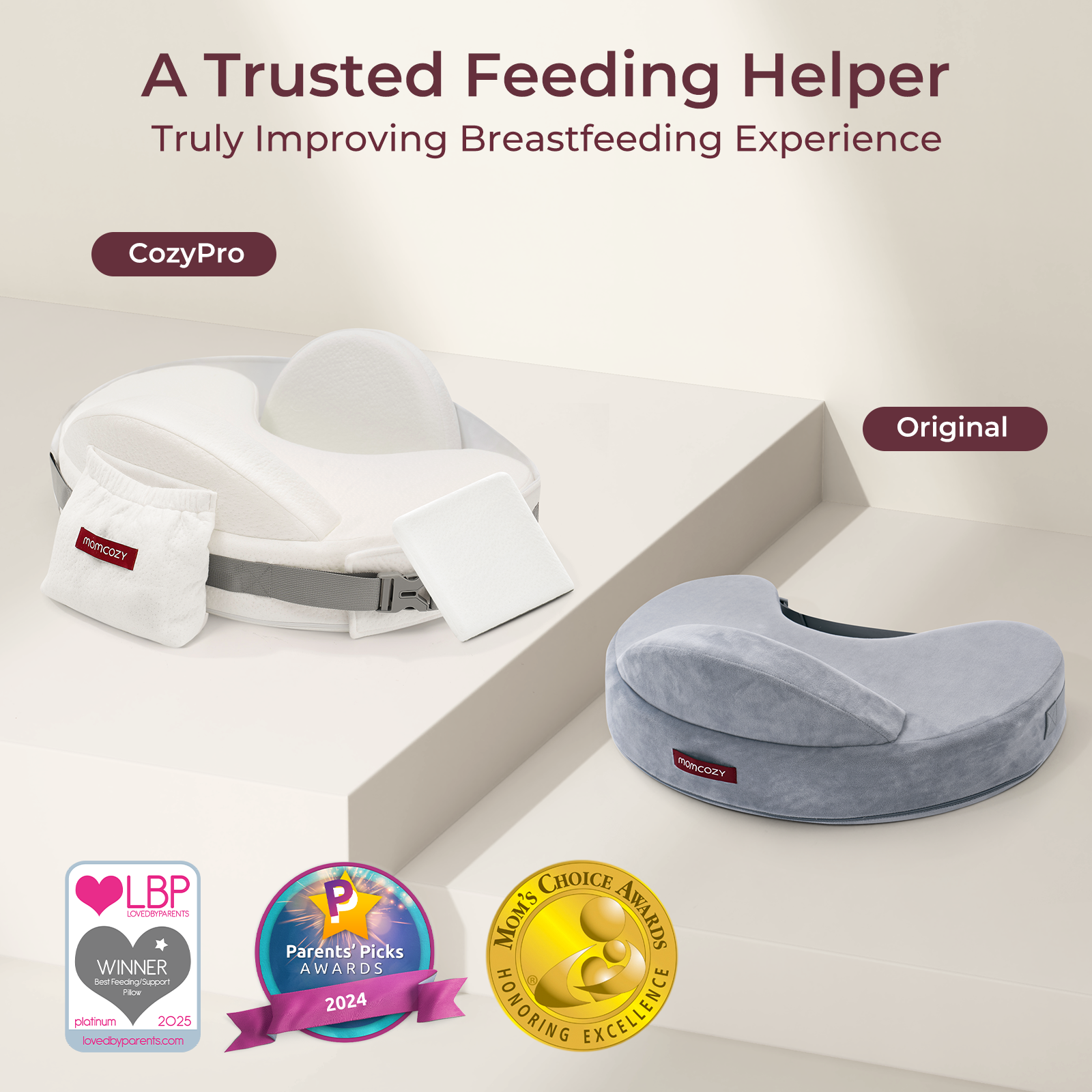 Momcozy MaxSupport Nursing Pillow