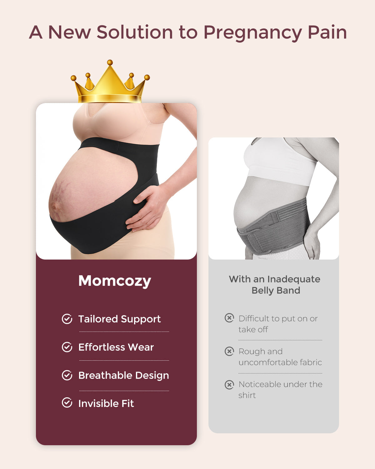 BumpEase - Momcozy Ergonest Maternity Belly Band