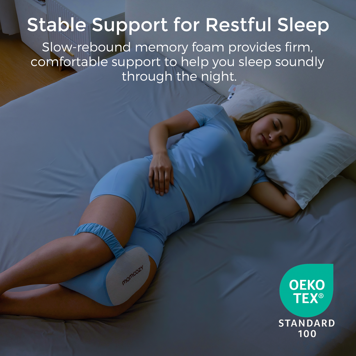 Momcozy Cooling Comfort Knee Pillows