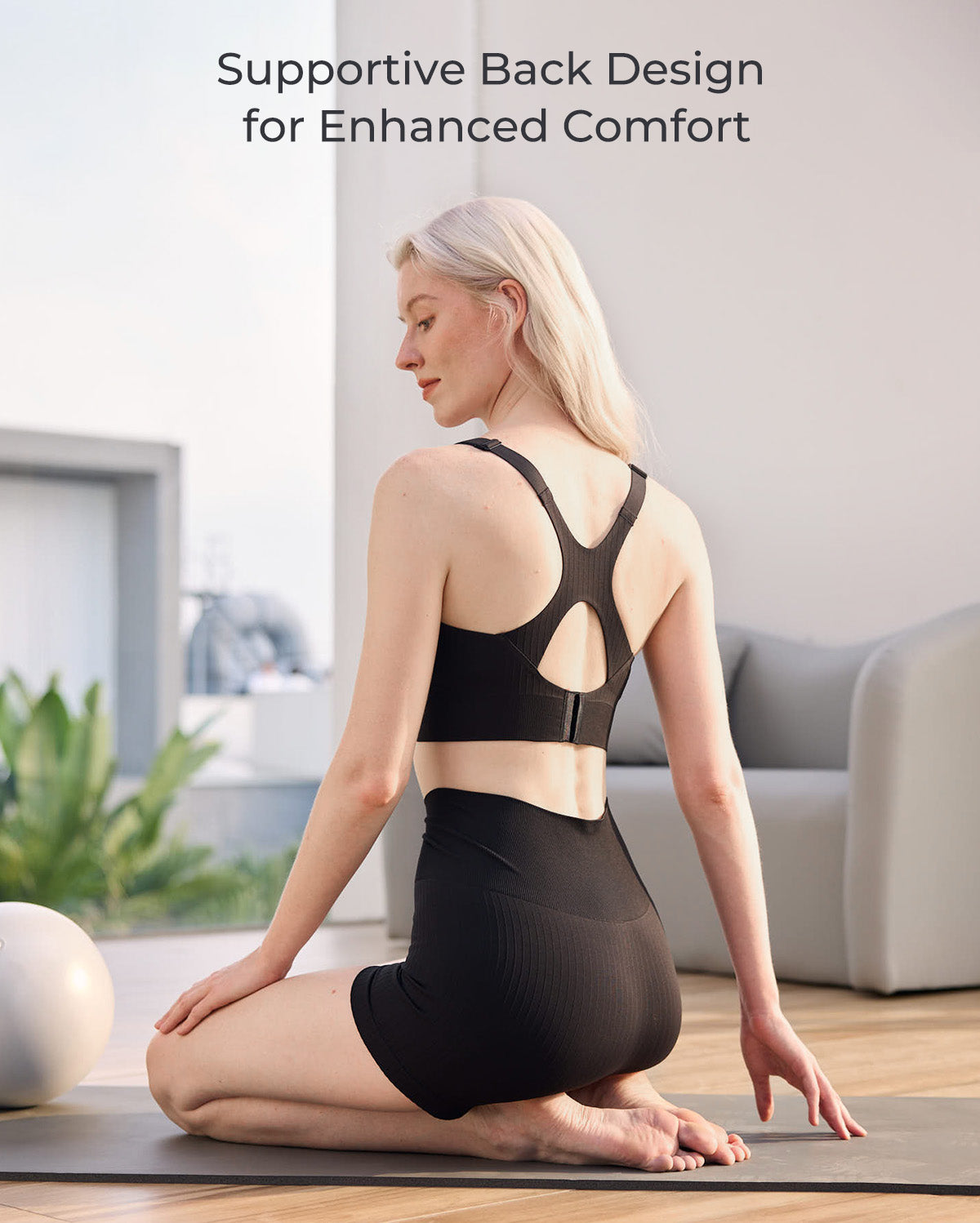 Momcozy CoolFit Nursing Sports Bra - Racerback