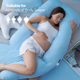 Momcozy Cooling Comfort Pregnancy Pillow