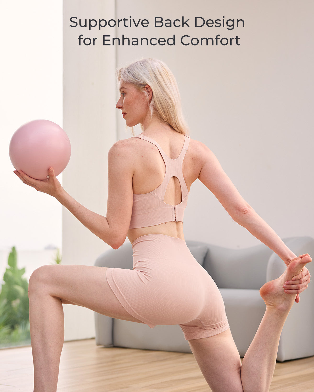 Momcozy CoolFit Nursing Sports Bra - Racerback