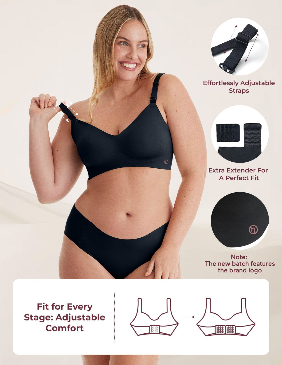 Ultra Soft Seamless Nursing Bra YN21