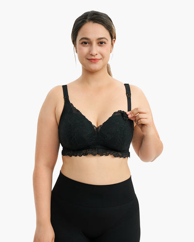 Soft Lace V Neck Nursing Bra (Copy)
