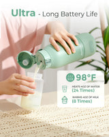 M6 Water Warmer Bundle: M6 Hands-free Breast Pump and Breast Milk Warmer