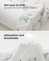 Momcozy Best Wishes Muslin Crib Sheets - Bravery Zebra