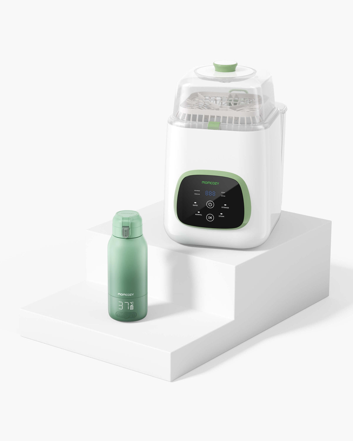 KleanPal Pro Bottle Washer & Portable Milk Warmer Bundle