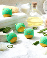 Frog-Shaped Natural Bath Bombs Gift Set (14 Pcs)