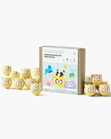 Red Panda-Shaped Natural Bath Bombs Gift Set (14 Pcs)