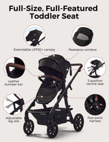 Outing Bundle: Momcozy ChangeGo Baby Stroller & Portable Sound Machine
