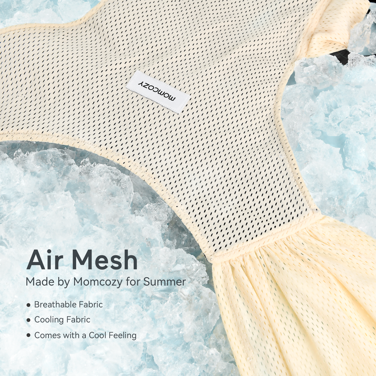 Momcozy SnapLite Cooling Mesh Wrap Carrier