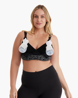 M5 Bra Bundle: Double M5 Wireless Hands-free Breast Pump and 4-in-1 Pumping Bra(YN12)
